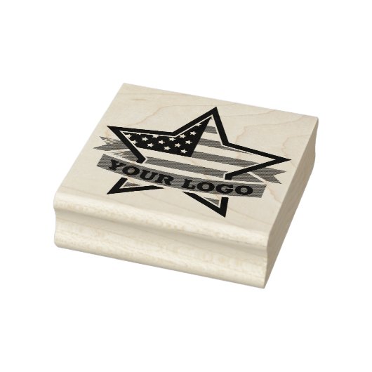 Patriotic Star Rubberstempel (Stempel)