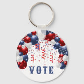 Patriotic Star Spangled Celebration Arch Sleutelhanger (Voorkant)