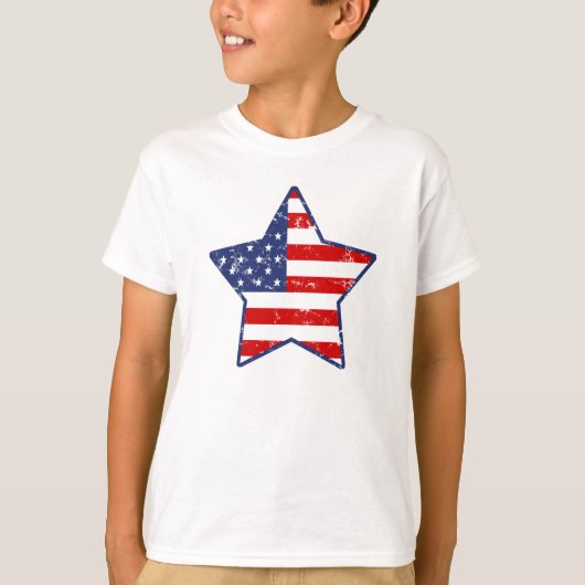 Patriotic Star T-shirt (Voorkant)