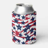 Patriotic Stars Koelbox Blikjeskoeler (Blikje Voorkant)