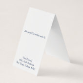 Patriotic Stars & Stripes Oorbel Display Kaarten (Achterkant)