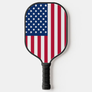 Patriotic Stars & Stripes Pickleball Paddle