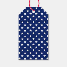 Patriotic Stars Team USA Olympics Blue White  Cadeaulabel