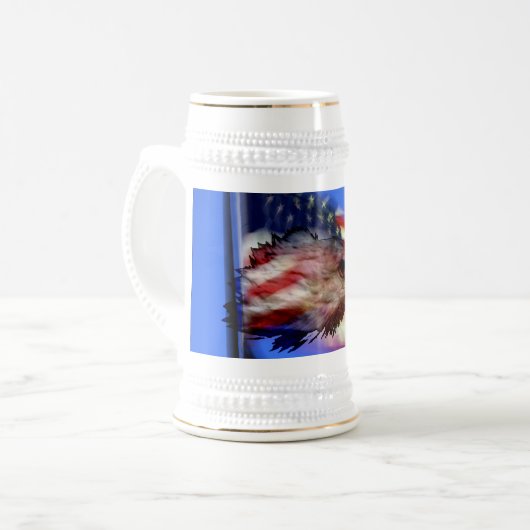 Patriotic Stein Bierpul (Voorkant links)