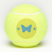 Patriotic Tennis Ball with Flag of Bady Bassit Tennisballen (Achterkant)