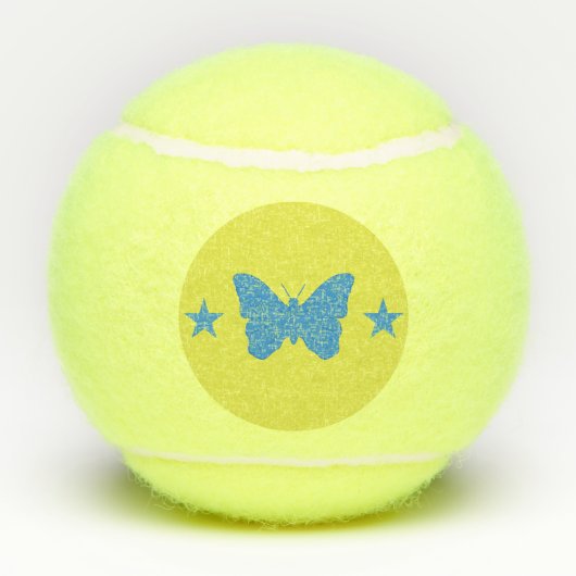 Patriotic Tennis Ball with Flag of Bady Bassit Tennisballen (Achterkant)