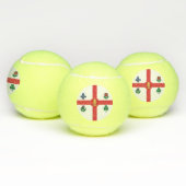 Patriotic Tennis Ball with Flag of Montreal Tennisballen (Multi)