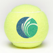 Patriotic Tennis Ball with Flag of Ottawa, Canada Tennisballen (Voorkant)