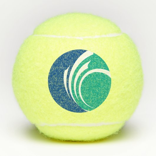 Patriotic Tennis Ball with Flag of Ottawa, Canada Tennisballen (Voorkant)