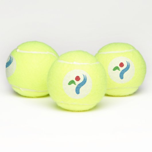 Patriotic Tennis Ball with Flag of Seoul Tennisballen (Multi)