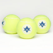 Patriotic Tennis Ball with Flag of Toyota City Tennisballen (Multi)