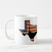 Patriotic Texas Oil Drilling Rig Koffiemok (Links)