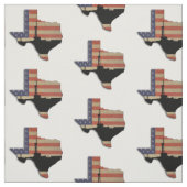 Patriotic Texas Oil Drilling Rig Stof (Swatch)