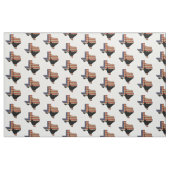 Patriotic Texas Oil Drilling Rig Stof (Fat Quarter)