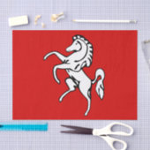 Patriotic tissue paper with flag of Kent, England Tissuepapier (Craft)