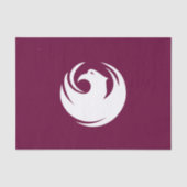 Patriotic tissue paper with flag of Phoenix City Tissuepapier (Voorkant)