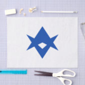 Patriotic tissue paper with flag of Toyota City Tissuepapier (Craft)