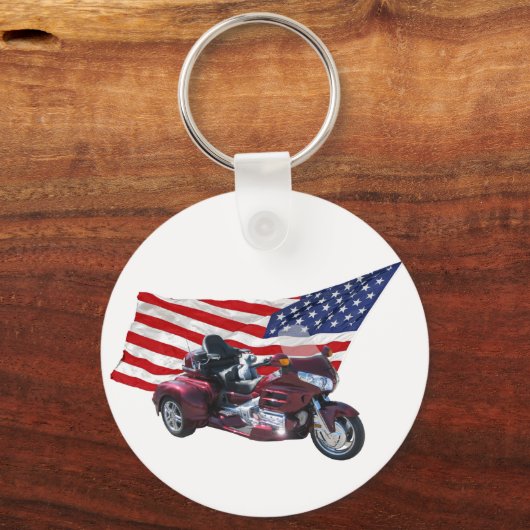 Patriotic Trike Sleutelhanger (Voorkant)