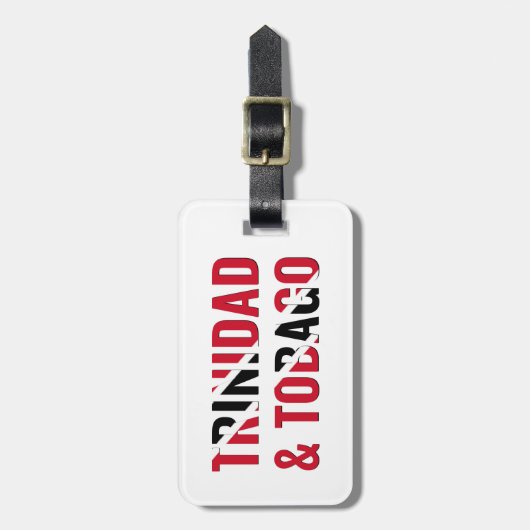 Patriotic TRINIDAD Bagagelabel (Voorkant verticaal)