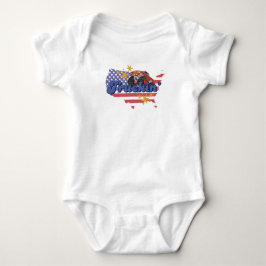 Patriotic Truckin' Romper