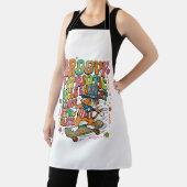 Patriotic Uncle Sam Cat Retro Typography T-Shirt ( Schort (Insitu)