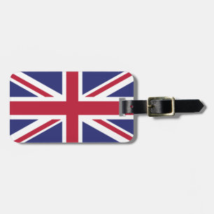 Patriotic United Kingdom Flag Bagagelabel