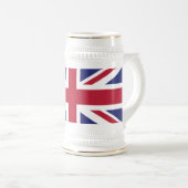 Patriotic United Kingdom Flag Bierpul (Voorkant rechts)