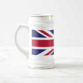 Patriotic United Kingdom Flag Bierpul (Links)