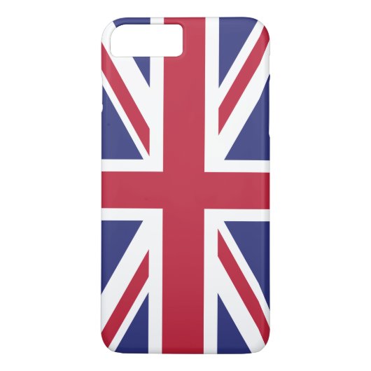 Patriotic United Kingdom Flag Case-Mate iPhone Case (Achterkant)