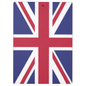 Patriotic United Kingdom Flag Klembord (Achterkant)