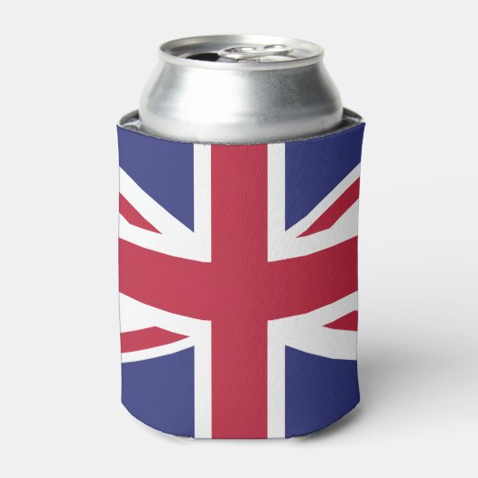 Patriotic United Kingdom Flag Koelbox Blikjeskoeler (Blikje Voorkant)
