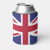 Patriotic United Kingdom Flag Koelbox Blikjeskoeler (Blikje Achterkant)