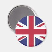 Patriotic United Kingdom Flag Magneet (Voorkant / Achterkant)