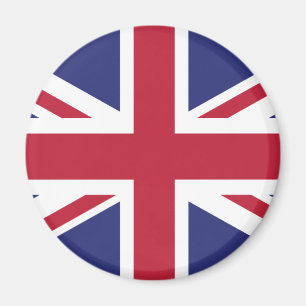 Patriotic United Kingdom Flag Magneet
