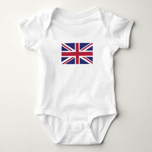 Patriotic United Kingdom Flag Romper (Voorkant)