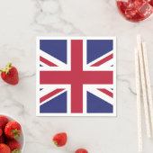 Patriotic United Kingdom Flag Servetten (Insitu)