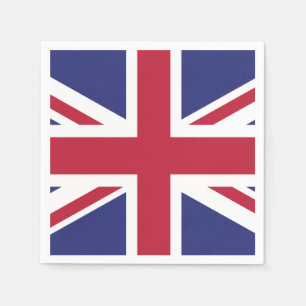 Patriotic United Kingdom Flag Servetten