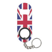 Patriotic United Kingdom Flag Sleutelhanger Flessenopener (Achterkant)