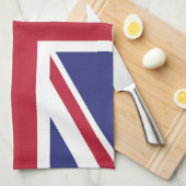Patriotic United Kingdom Flag Theedoek (Quarter Fold)