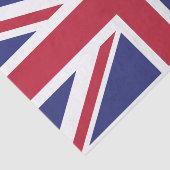 Patriotic United Kingdom Flag Tissuepapier (Detail)