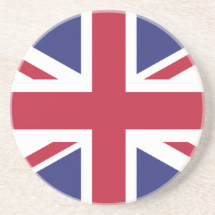 Patriotic United Kingdom Flag Zandsteen Onderzetter