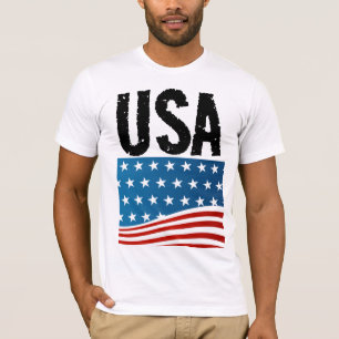 PATRIOTIC USA 4 juli Mannen T-SHIRT