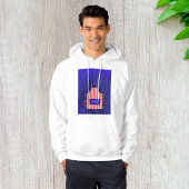 Patriotic USA Chef Rood Wit Blauw BBQ Koken Hoodie
