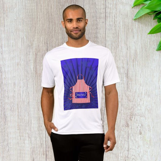 Patriotic USA Chef Rood Wit Blauw BBQ Koken T-shirt