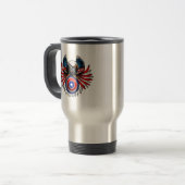 Patriotic USA Eagle Reisbeker (Voorkant links)