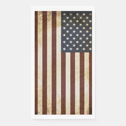 Patriotic USA FLAG Servet (Voorkant)