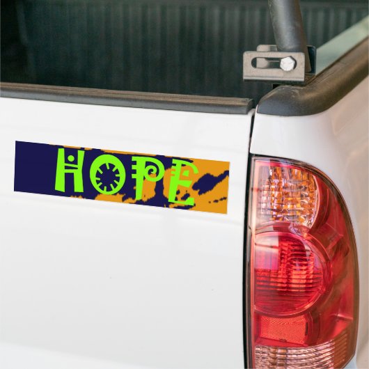Patriotic USA Hope Graphic Bumpersticker (Op Truck)