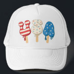 Patriotic USA Love Popsiche Trucker Pet<br><div class="desc">Patriotic USA Love Popsiche</div>