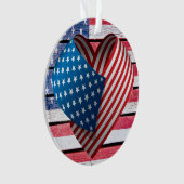Patriotic USA Ornament (voorkant)