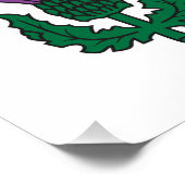 Patriotic wall poster with Flag of Montreal (Hoek)